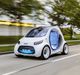 Smart's future may include autonomous electric ride-sharing services.