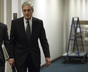 Former FBI Director Robert Mueller, the special counsel probing Russian interference in the 2016 election, departs Capitol Hill following a closed door meeting, Wednesday, June 21, 2017,  in Washington.