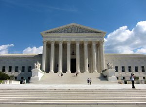 The United States Supreme Court Building in Washington, D.C. 19 septembre 2015