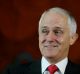 Prime Minister Malcolm Turnbull addresses the media during a doorstop interview at Parliament House in Canberra on ...