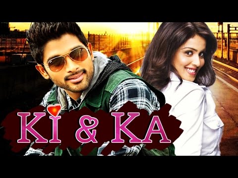 Ki & Ka (2016) Full Hindi Dubbed Movie | Allu Arjun, Genelia D'Souza, Manoj Bajpai, Brahmanandam