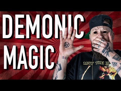 REACTING TO DEMONIC MAGIC!!