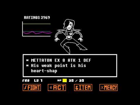 Undertale - Mettaton Boss Fight