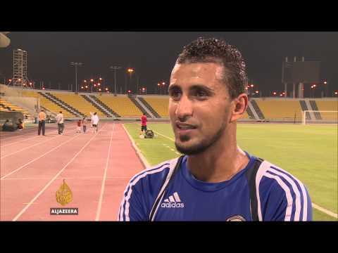 Yemen footballers' nomadic lifestyle