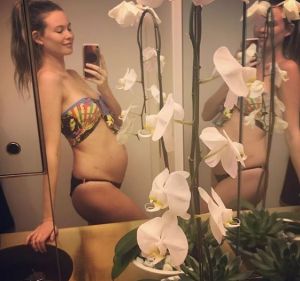 Behati Prinsloo announced she is expecting her second child.