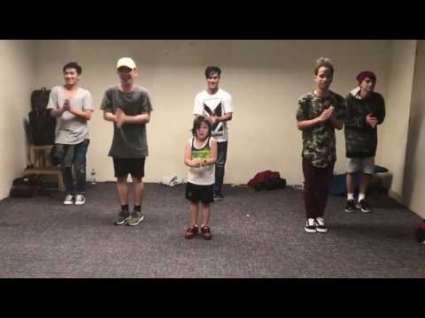 Mastermind with Nhickzy. Doin' the sidekick! |Side kick Dance cover