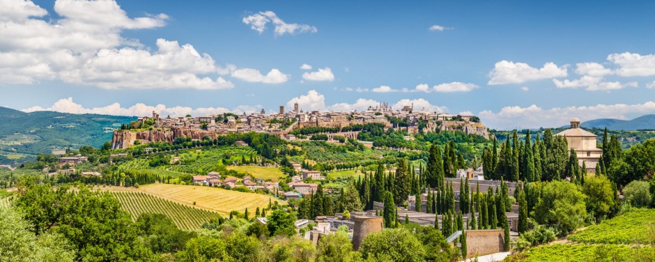 Beautiful view of the old town of Orvieto, Umbria, Italy. Photo: Canadastock/Shutterstock