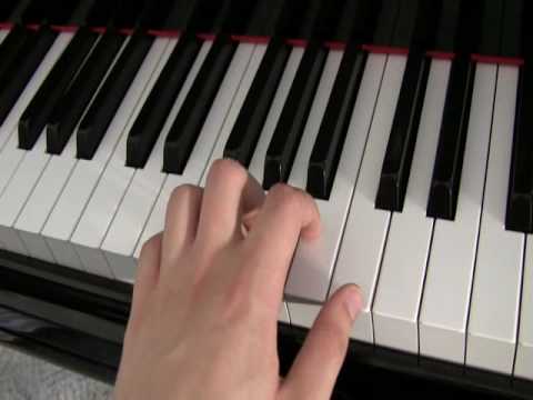 How to play piano: The basics,  Piano Lesson #1