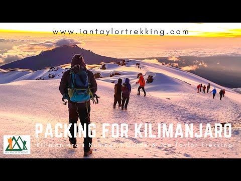 Kilimanjaro Packing