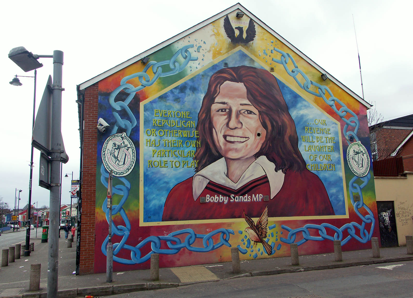 Wandbild Bobby Sands