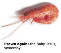 jesus prawn