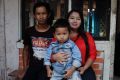 'There was all this shaming': Arief, Aulia and their son in Sukabumi, rural West Java.