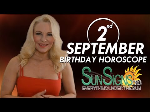 Birthday September 2nd Horoscope Personality Zodiac Sign Virgo Astrology