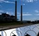 Back to the future: AGL's pilot solar thermal plant on the Liddell site with the power station in the background..