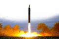 North Korea test fires a missile. The progress of the rogue regime's nuclear program has been more rapid than expected.