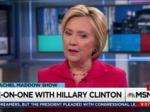 Hillary Clinton: Tillerson Has Never Reached Out To Anyone