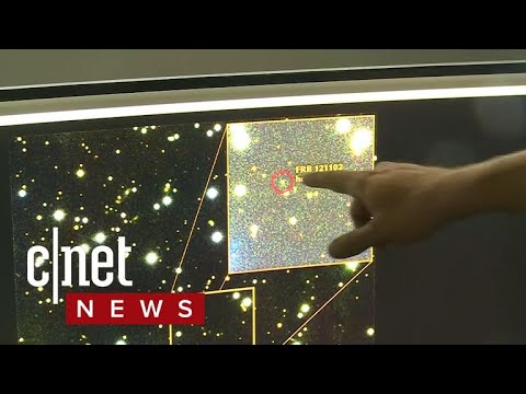 Repeating radio signals coming from space