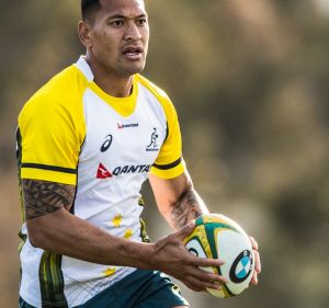 Israel Folau expressed his view on same-sex marriage on Twitter.