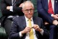 Prime Minister Malcolm Turnbull at Parliament House on Tuesday. Accounts of a parliamentary contest are labelled "good" ...