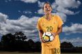 Sam Kerr is on a shortlist of 10 for the women's player of the year award.