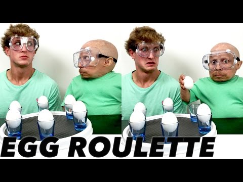 Egg Roulette Challenge: Verne Troyer vs Logan Paul