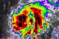 Hurricane Maria forms into a category 3 storm over the north-east Caribbean Sea on Tuesday.