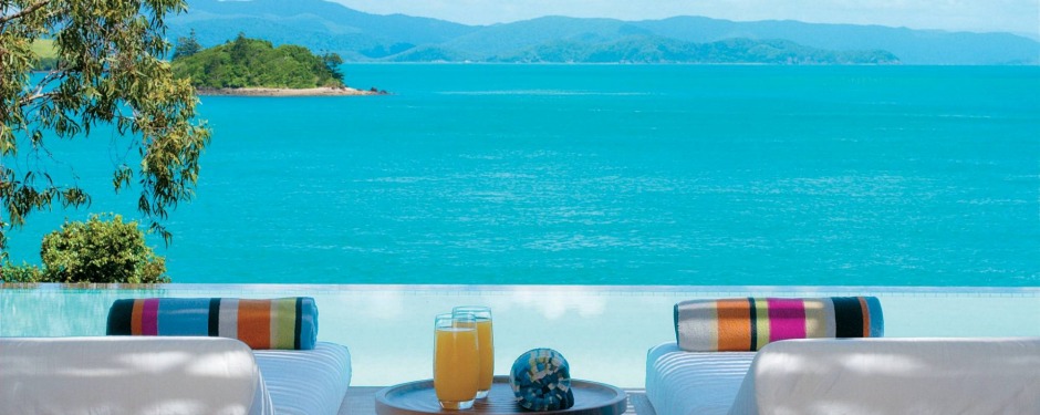 Start the day with freshly squeezed orange juice at Qualia, Hamilton Island.