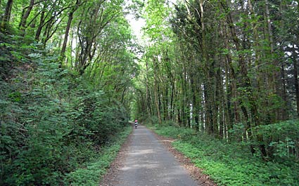 Cycling the Plym Valley Way, Plymouth to Yelverton, Devon, England, UK