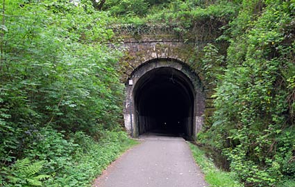 Cycling the Plym Valley Way, Plymouth to Yelverton, Devon, England, UK