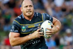 Shock return: Matt Scott has been named in North Queensland's squad to take on the Roosters.