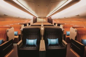 Attentive service: Singapore Airlines' business class.