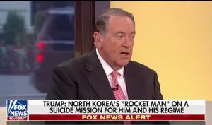 Mike Huckabee Gets A Tingle Up His Leg At Trump Talk About Annihilating North Korea 