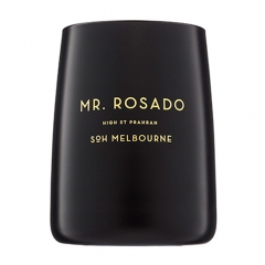 Mr Rosado Black Matte Glass Candle