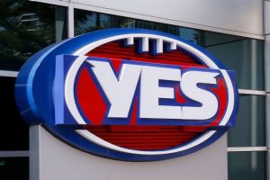 Debates, outsourcing and delays: The revamped logo at AFL House.