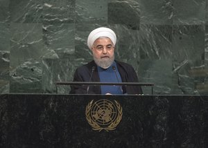 Hassan Rouhani, President of the Islamic Republic of Iran, addresses the general debate of the General Assembly’s seventy-second session.