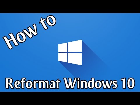 How To Reformat Windows 10 | Windows 10 How To