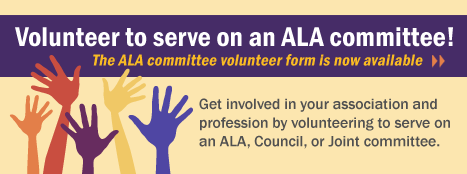 Volunteer to Serve on an ALA Committee