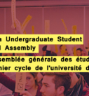 Student Democracy Sprouts at the General Assembly! / La démocratie étudiante fleurit à l’assemblée générale!