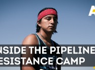 Native American Resistance Camp Fights Oil Pipeline