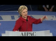 Hillary Clinton goes full Neocon at AIPAC, Demonizes Iran, Palestinians