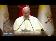 Pope calls for interreligious dialogue to stop terrorism