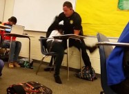 SC Cop Flips Black Student In Her Desk