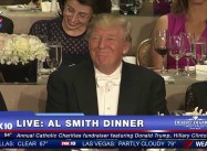 Hillary Clinton Roasts Donald Trump At 2016 Al Smith Dinner