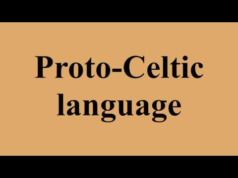 Proto-Celtic language