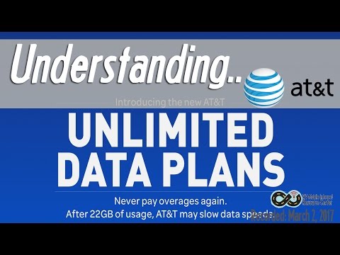 Understanding AT&T's New NEW Unlimited Data Plans