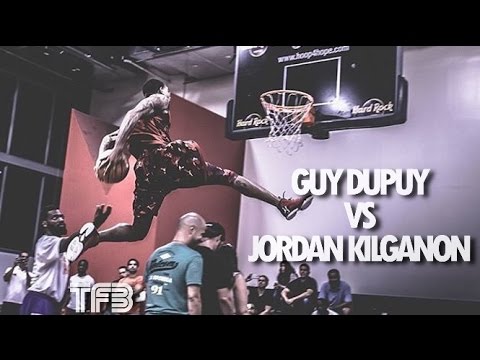 Guy Dupuy VS Jordan Kilganon in EPIC Dunk Contest | Dunk Battle of the Year!!