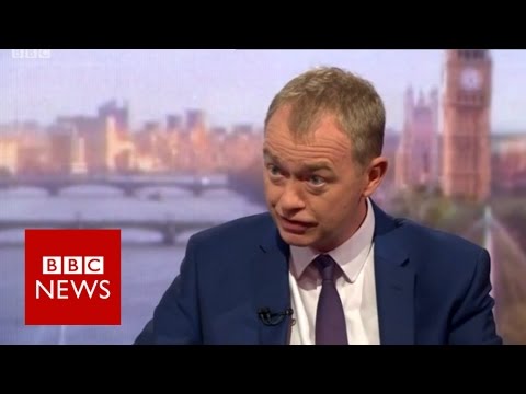 Tim Farron (FULL) interview with Andrew Marr - BBC News