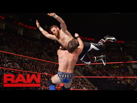 Sami Zayn vs. Chris Jericho - United States Championship Match: Raw, Feb. 6, 2017