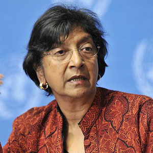 UN Commissioner Navanethem Pillay