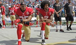 Athletes Take A Knee In Response To Trump's Attacks On Colin Kaepernick